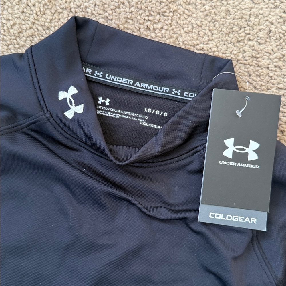 UA mock neck cold gear - Picture 2 of 4